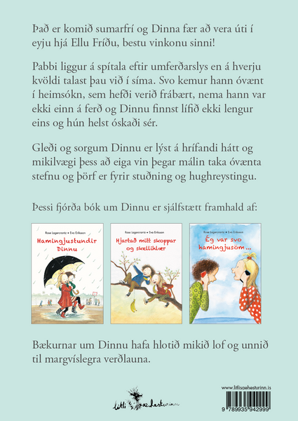 Dinna í blíðu og stríðu (4) eftir Rose Lagercrantz og Eva Eriksson